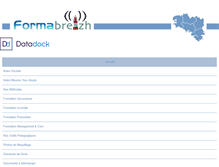 Tablet Screenshot of formabreizh.com